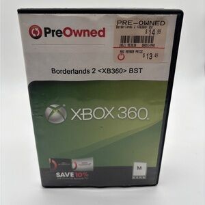 Borderlands 2 Game Case - Black and Green